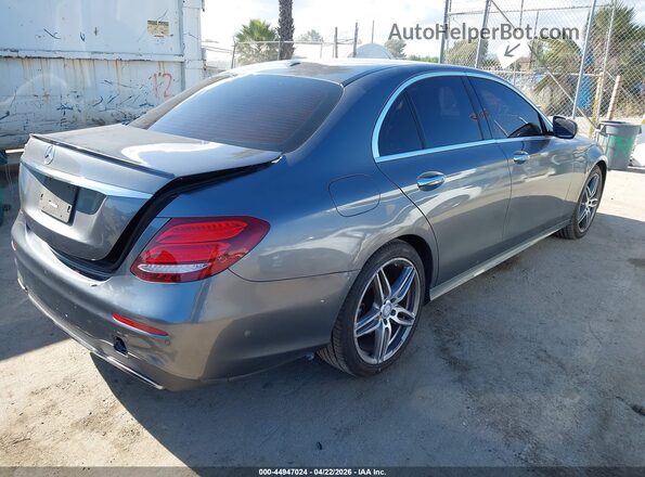 WDDZF4JB7HA109144 2017 MERCEDES-BENZ E-CLASS Серый Задняя правая четверть