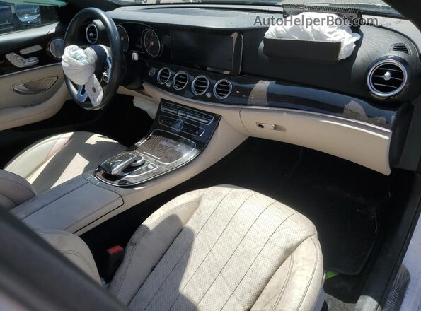 WDDZF4JB7KA489173 2019 MERCEDES-BENZ E White Вид панелі приладів