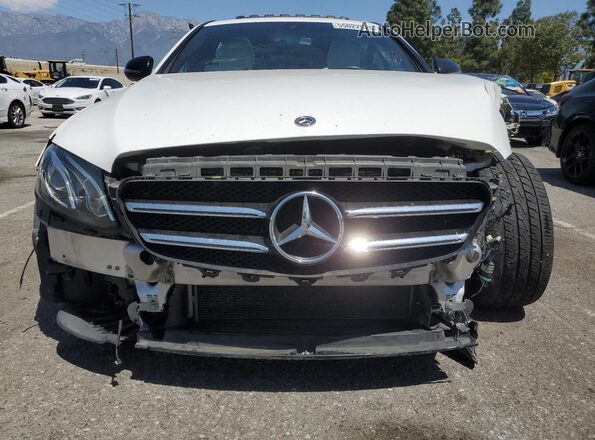 WDDZF4JB7KA489173 2019 MERCEDES-BENZ E White Вид спереду