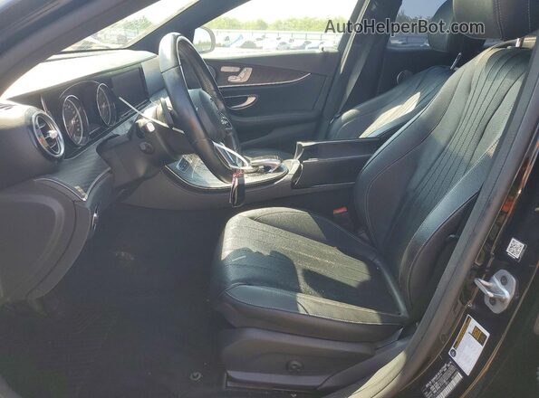 WDDZF4JB8KA631689 2019 MERCEDES-BENZ E Black წინა სალონის ხედი