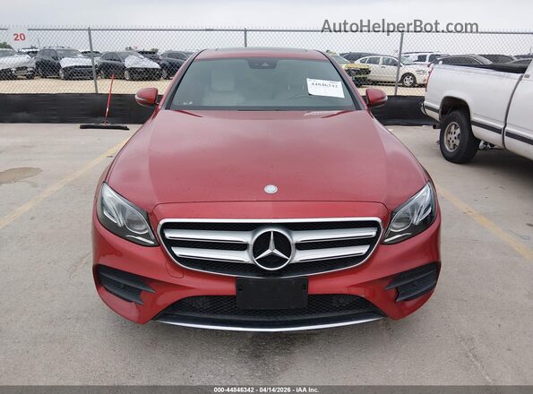 WDDZF4JB9HA190860 2017 MERCEDES-BENZ E-CLASS Красный Вид щитка приборов