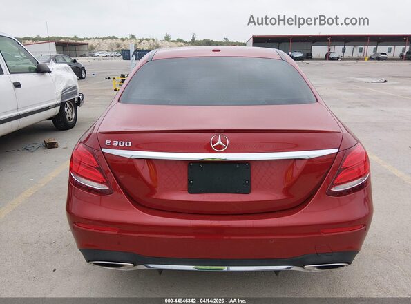 WDDZF4JB9HA190860 2017 MERCEDES-BENZ E-CLASS Красный 