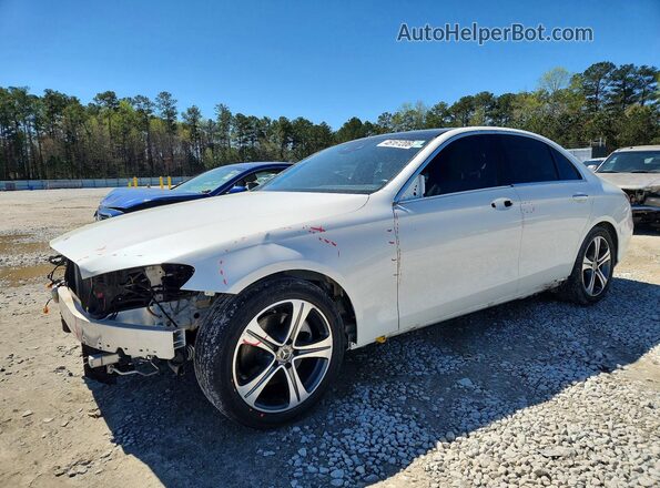 WDDZF4JB9KA509343 2019 MERCEDES-BENZ E White Vista tres cuartos delantera izquierda