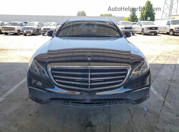 WDDZF4KB1KA657002 2019 MERCEDES-BENZ E Черный Вид спереди