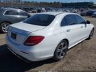 2017 Mercedes-benz E 300 4matic Белый vin: WDDZF4KB2HA112421