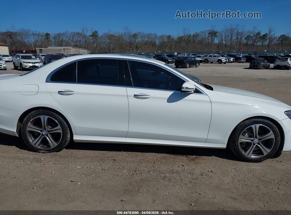 WDDZF4KB2HA112421 2017 MERCEDES-BENZ E-CLASS Белый Вид задней части салона