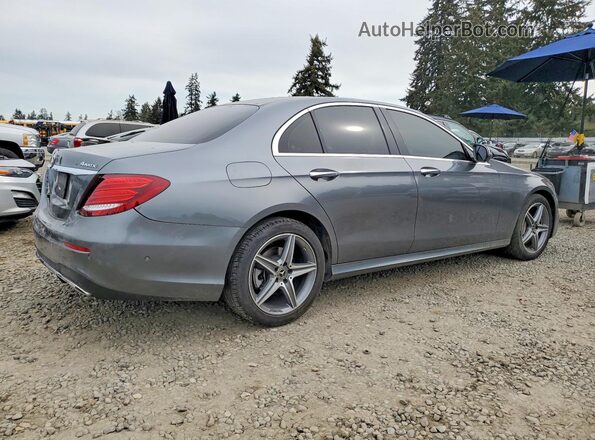 WDDZF4KB2JA371898 2018 MERCEDES-BENZ E Серый Задняя правая четверть