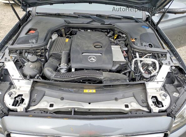 WDDZF4KB2JA371898 2018 MERCEDES-BENZ E Серый Вид задней части салона