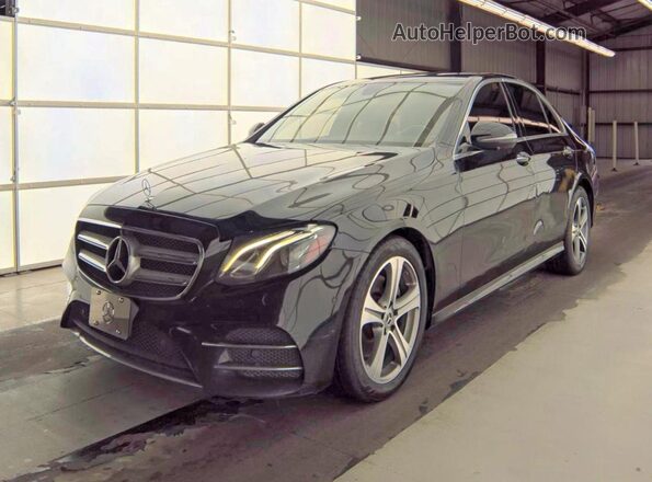 WDDZF4KB2KA573612 2019 MERCEDES-BENZ E Black Tył lewy