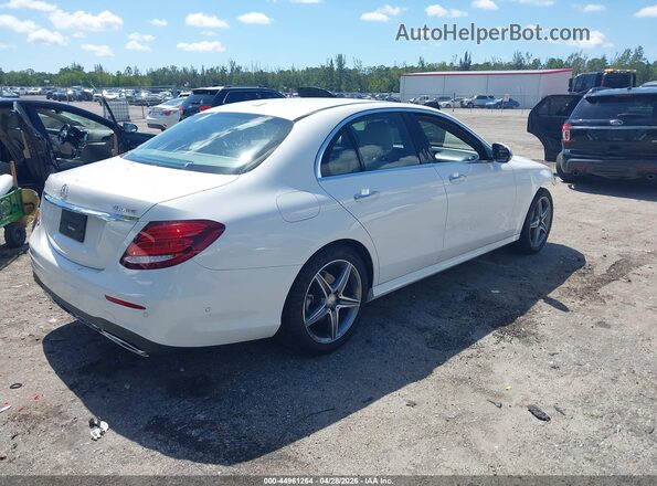 WDDZF4KB3HA018287 2017 MERCEDES-BENZ E-CLASS Белый Задняя правая четверть