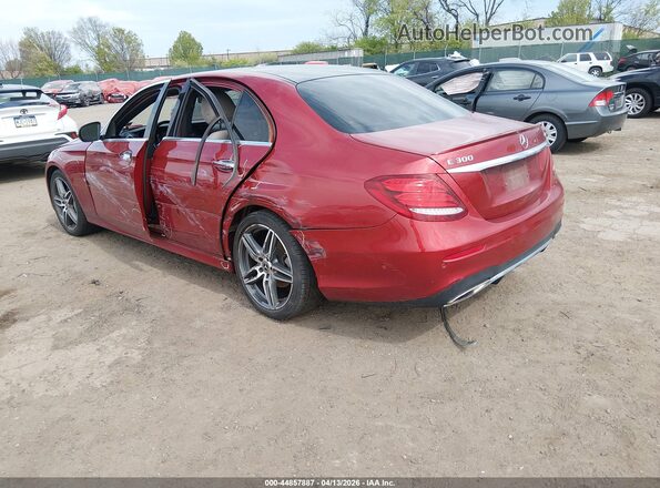 WDDZF4KB3KA592315 2019 MERCEDES-BENZ E-CLASS Red Հետևի ձախ