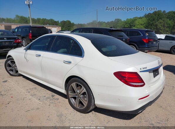 WDDZF4KB4HA281713 2017 MERCEDES-BENZ E-CLASS Белый Задняя левая четверть