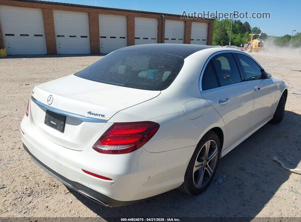 WDDZF4KB4HA281713 2017 MERCEDES-BENZ E-CLASS Белый Задняя правая четверть