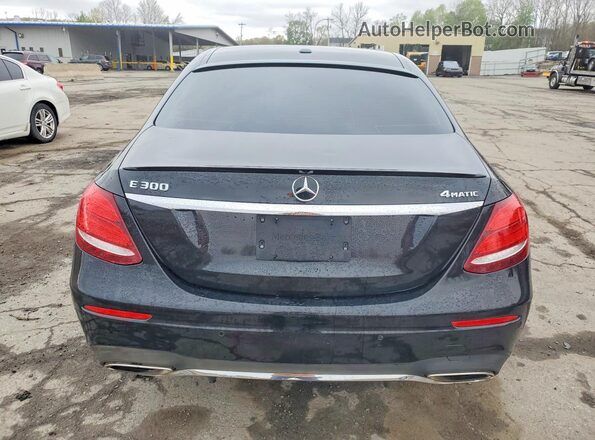 WDDZF4KB6JA365862 2018 MERCEDES-BENZ E Черный Вид сзади