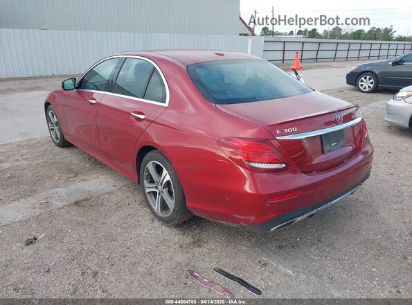 WDDZF4KB7HA199703 2017 MERCEDES-BENZ E-CLASS Бордовый Задняя левая четверть