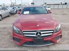 2017 Mercedes-benz E 300 4matic Бордовый vin: WDDZF4KB7HA199703