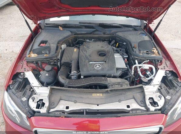 WDDZF4KB7HA199703 2017 MERCEDES-BENZ E-CLASS Бордовый Вид сзади