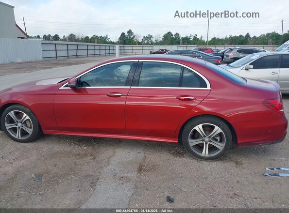 WDDZF4KB7HA199703 2017 MERCEDES-BENZ E-CLASS Бордовый 