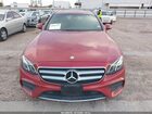 2017 Mercedes-benz E 300 4matic Бордовый vin: WDDZF4KB7HA199703
