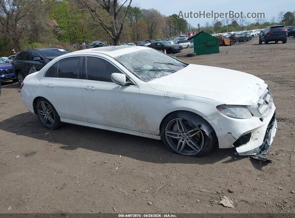 WDDZF4KB7HA242081 2017 MERCEDES-BENZ E-CLASS Белый Вид щитка приборов