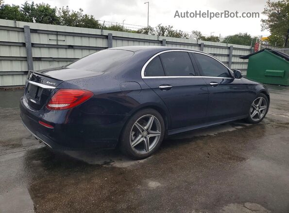 WDDZF4KB8HA065248 2017 MERCEDES-BENZ E Blue Задня права чверть