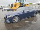 2017 Mercedes-benz E 300 4matic Blue vin: WDDZF4KB8HA065248
