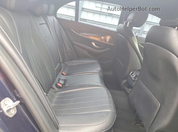 WDDZF4KB8HA065248 2017 MERCEDES-BENZ E Blue Вид задніх сидінь