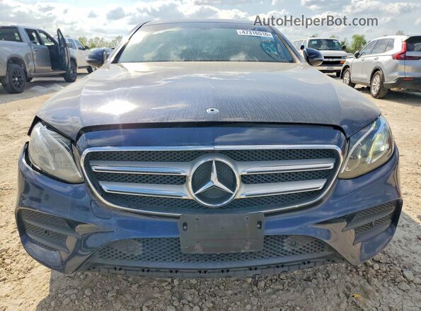 WDDZF4KB8HA225712 2017 MERCEDES-BENZ E Blue Դիմացի տեսք