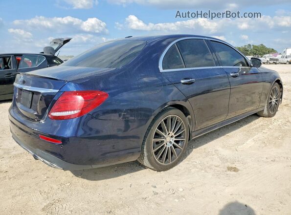 WDDZF4KB8HA225712 2017 MERCEDES-BENZ E Blue Հետևի աջ