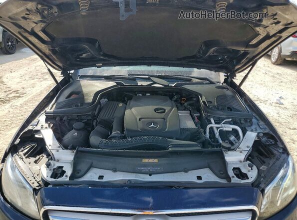 WDDZF4KB8HA225712 2017 MERCEDES-BENZ E Blue Սալոնի հետևի տեսք