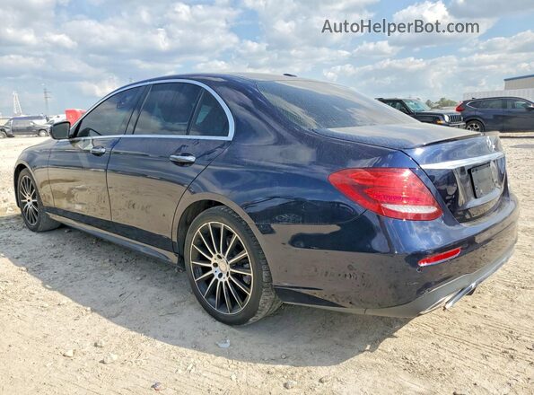 WDDZF4KB8HA225712 2017 MERCEDES-BENZ E Blue Հետևի ձախ
