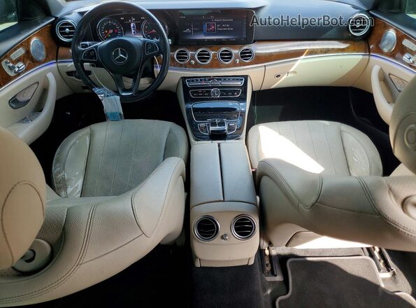 WDDZF4KB8HA225712 2017 MERCEDES-BENZ E Blue Առջևի վահանակի տեսք