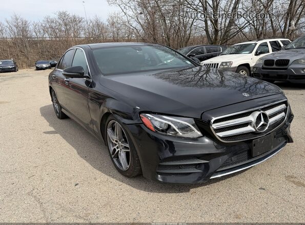WDDZF4KB8KA573789 2019 MERCEDES-BENZ E Black Передня права чверть