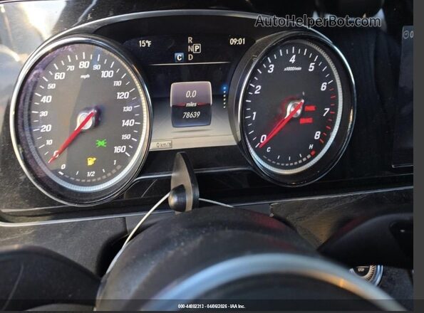 WDDZF4KB8KA573789 2019 MERCEDES-BENZ E Black Вид спереду