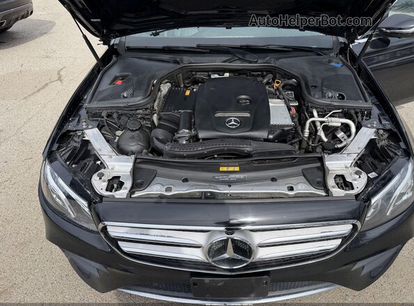WDDZF4KB8KA573789 2019 MERCEDES-BENZ E Black Вид підкапотного простору