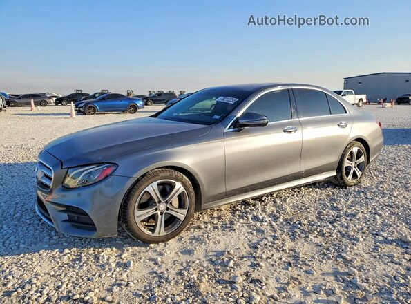 WDDZF4KB9HA102677 2017 MERCEDES-BENZ E Серый Передняя левая четверть