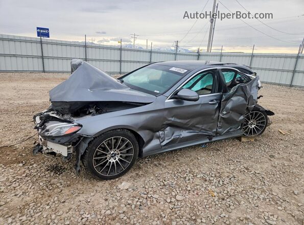 WDDZF4KB9HA118863 2017 MERCEDES-BENZ E Charcoal Przód lewy