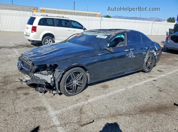 WDDZF6BB8KA489645 2019 MERCEDES-BENZ E Черный Передняя левая четверть