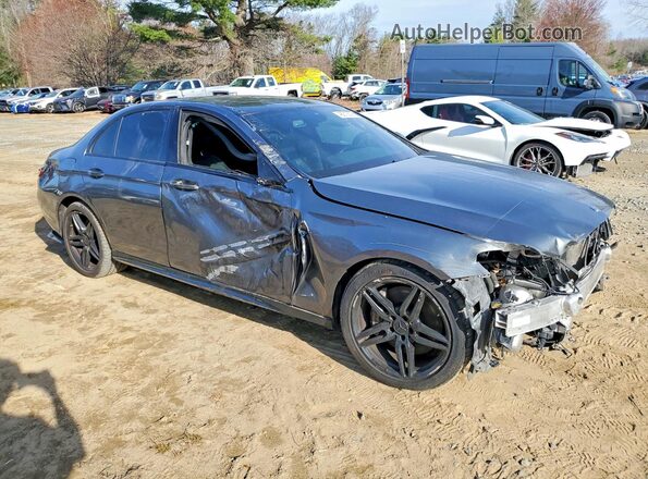 WDDZF6EB2HA186218 2017 MERCEDES-BENZ E Gray Передня права чверть