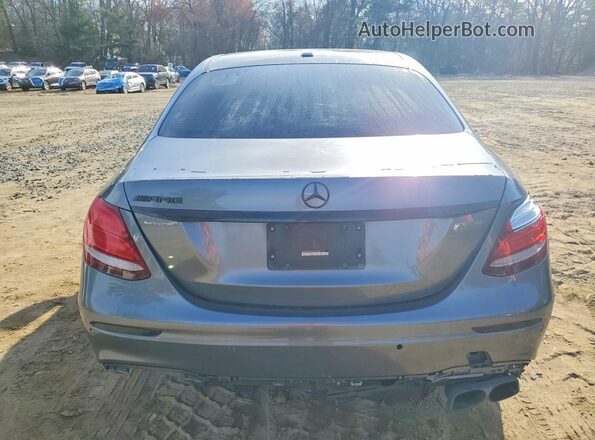WDDZF6EB2HA186218 2017 MERCEDES-BENZ E Gray Вид ззаду