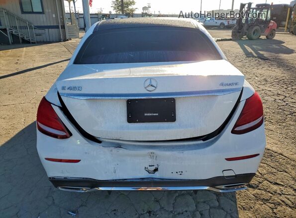 WDDZF6JB2KA514086 2019 MERCEDES-BENZ E White უკანა ხედი