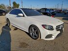 2019 Mercedes-benz E 450 4matic White vin: WDDZF6JB2KA514086