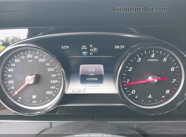 WDDZF6JB8KA498010 2019 MERCEDES-BENZ E-CLASS Серый Вид задних сидений
