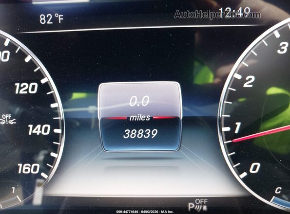 WDDZF8DB6LA706538 2020 MERCEDES-BENZ E-CLASS Черный Вид задних сидений