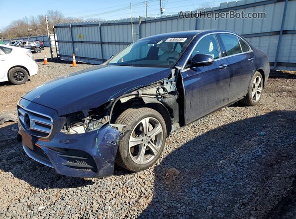 WDDZF8EB2LA712318 2020 MERCEDES-BENZ E Blue Przód lewy