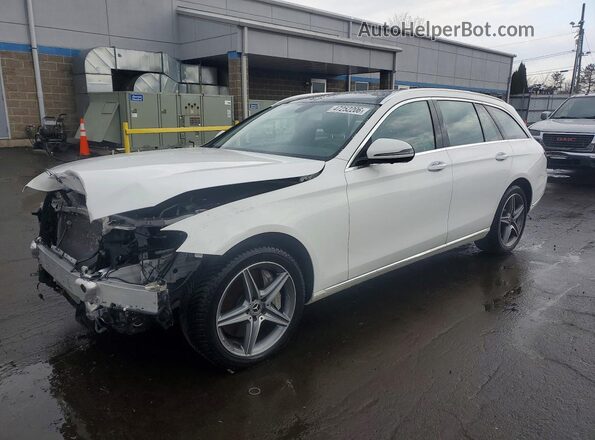 WDDZH6JB2KA525969 2019 MERCEDES-BENZ E White Przód lewy
