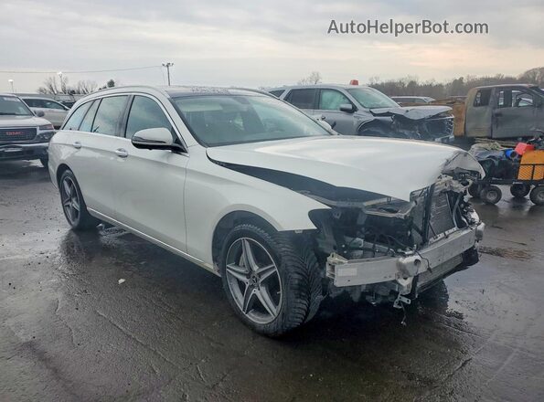 WDDZH6JB2KA525969 2019 MERCEDES-BENZ E White Przód prawy