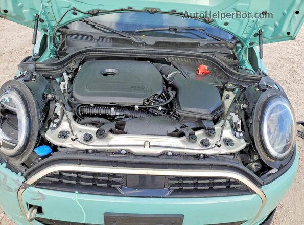 WMW13GD05S2W90198 2025 MINI COOPER Turquoise უკანა სალონის ხედი