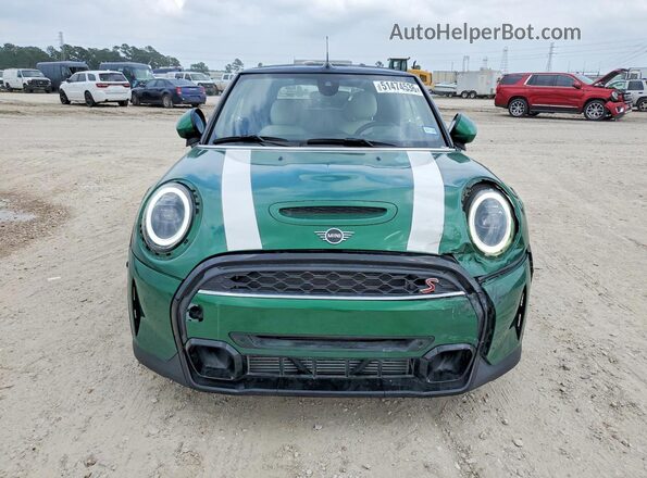 WMW43DL07R3R89967 2024 MINI COOPER Зеленый Вид спереди