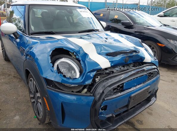 WMW53DH04P2T55886 2023 MINI HARDTOP Blue წინა ხედი